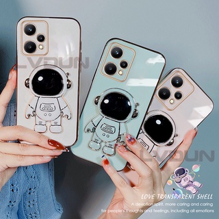 เคส realme 9 pro realme 9 pro plus realme 9 realme 9i with Foldable bracket phone case astronaut YHY1