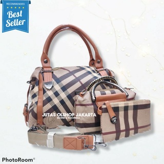 กระเป๋าถือ BB (Burberry) Big 8106 - REAL PICT สําหรับผู้หญิง