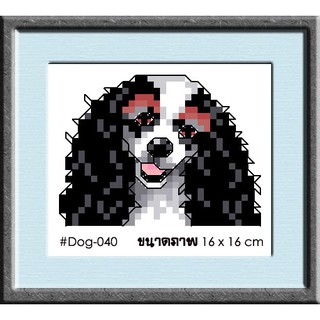 ไอแอมครอสติช iamcrossstitch DIY รหัสTmini-040 15x15 cm. ชุดอุปกรณ์งานฝีมือปักครอสติชครบชุด