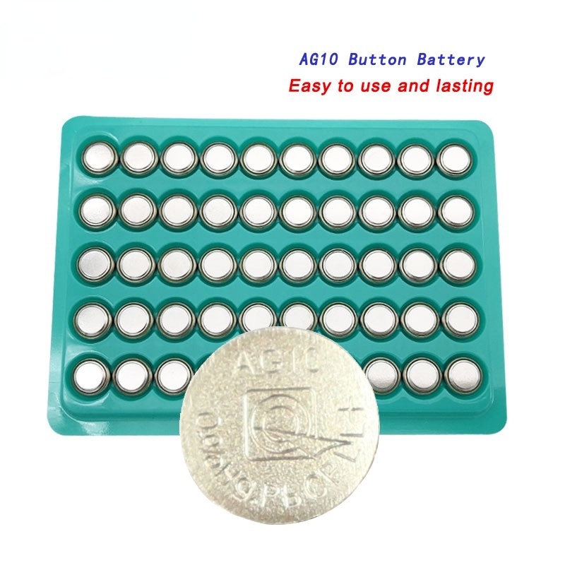 50/150/200pcs AG10 Lr1130 1130 1.5v Alkaline Sr1130 389A Lr54 L1131 Button Battery MP3 Players Toys 