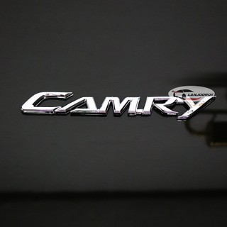 โลโก้ CAMRY ติดท้าย สำหรับ TOYOTA CAMRY สีโครเมี่ยม