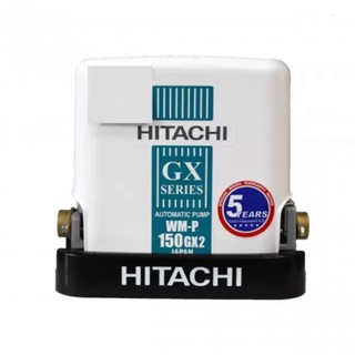 Hitachi ปั้มน้ำอัตโนมัติ 150วัตต์ ชนิดแรงดันน้ำคงที่ รุ่น WM-P150GX2