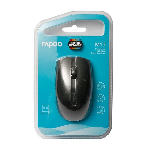 เมาส์ Rapoo M17 Silent Wireless Mouse เมาส์ไร้สาย