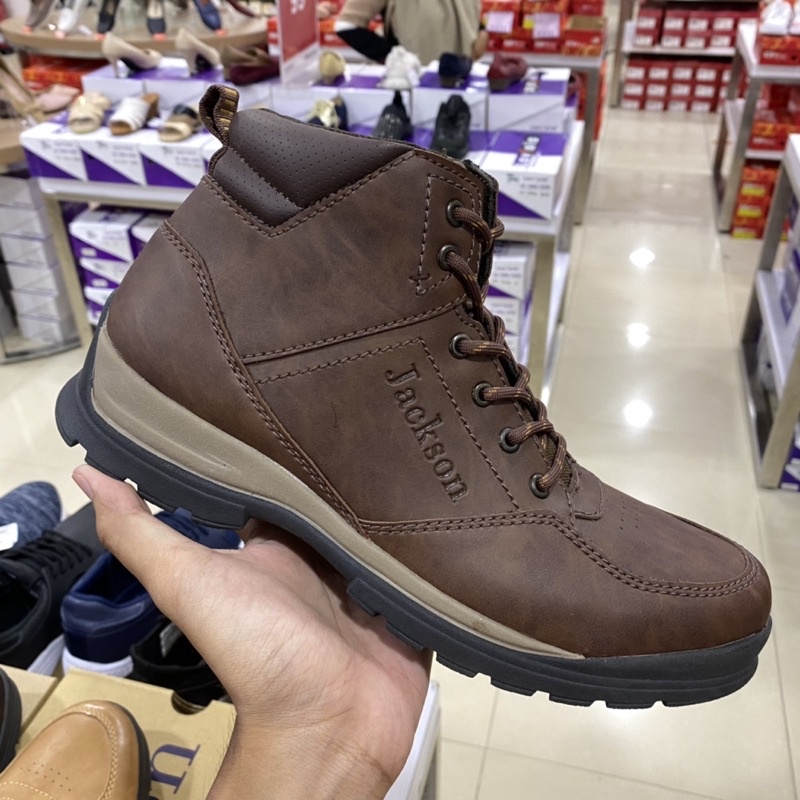 Jackson by Jim joker รองเท้าบูท หนังสังเคราะห์ สําหรับผู้ชาย ไซซ์ 39-44