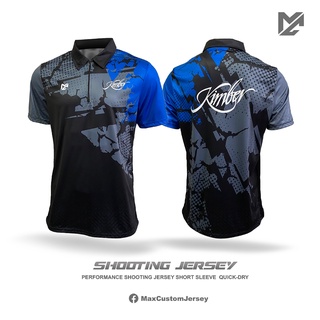 Max Custom Jersey เสื้อยิงปืนแบบใหม่ Kimber