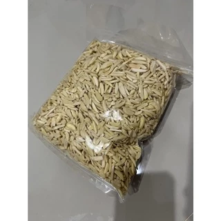 อัลมอนด์แท่งลอก ไม่มีเปลือกดิบ นำเข้า(Peeled Almonds) 1 kg