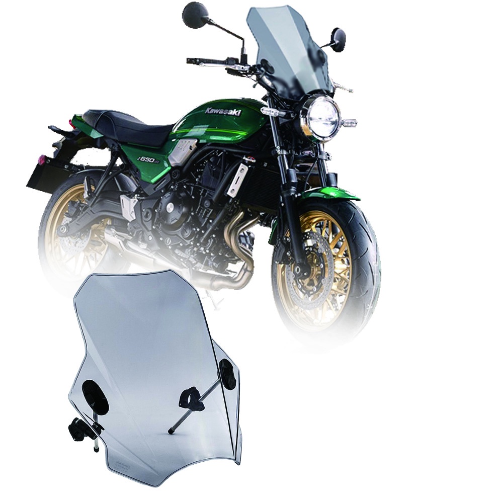 สําหรับ KAWASAKI Z650RS Z650 Z 650 RS 650RS z900rs 20212022 อุปกรณ์เสริมรถจักรยานยนต์ Windshield Z65