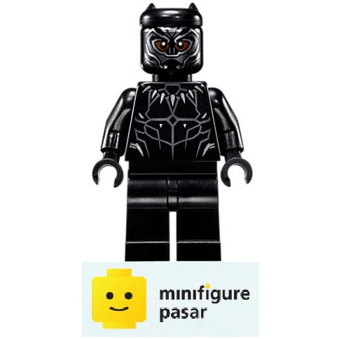 Sh0466 Lego Marvel Super Heroes Avengers 76100 76103 - Black Panther Minifigure - ใหม่