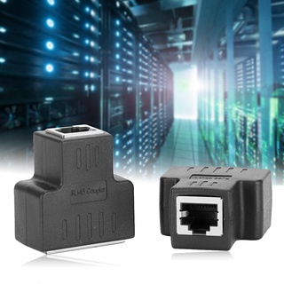 [คลังสินค้าใส] Pc Mall.Zr 1-In 2-Out Rj45 Female Interface Lan อะแดปเตอร์เชื่อมต่อสายเคเบิ้ล 2 ชิ้นสําหรับเชื่อมต่ออินเตอร์เน็ต