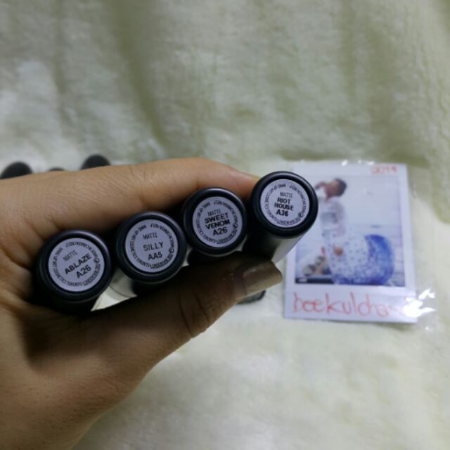 Mac lip เนื้อ matte1