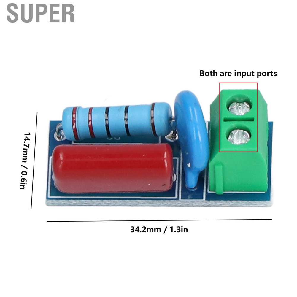 Supergoodsales RC Snubber Circuit Module การดูดซับหน้าสัมผัสรีเลย์ ราคา ถูกที่สุด ดีลบีเคเค แกลเลอรีภาพที่ 4