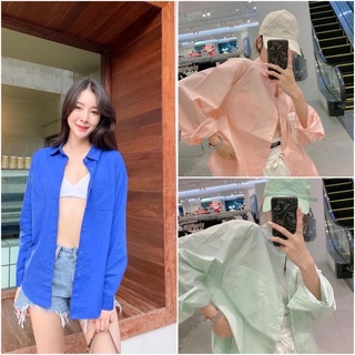 Summer Cotton Shirt เสื้อเชิ้ตสีสันสดใส