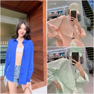 Summer Cotton Shirt เสื้อเชิ้ตสีสันสดใส