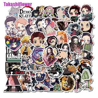 Takashiflower สติกเกอร์พีวีซี ลายการ์ตูนญี่ปุ่น