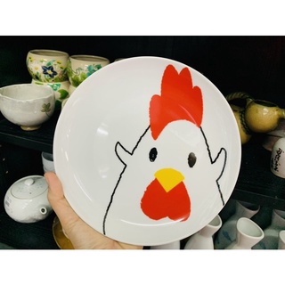 จานเซรามิค LAWSON Ceramic Chicky Ceramic tableware จาน ลอว์สัน ไก่ชิกกี้ เซรามิก ลายการ์ตูน น่ารัก