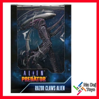 Neca Alien vs Predator Razor Claws Alien 7" Figure เอเลี่ยน ปะทะ เพรดเดเทอร์ เรเซอร์ คลอว์ เอเลี่ยน ขนาด 7 นิ้ว ฟิกเกอร์