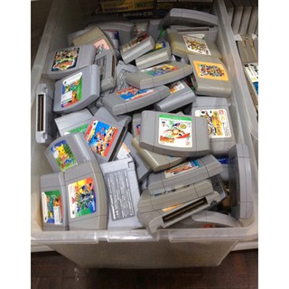 เหมา ตลับเกมแท้ N64 จำนวน 9 ตลับ ภาษาญี่ปุ่น Zone 2 Japan มีหลายชุด คุ้มที่สุด