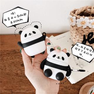 Creative Little Panda AirPods 1 2 Case Wireless Headset Soft Silicone Protective AirPods Cover