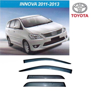 PR กันสาด TOYOTA INNOVA 2011-2013