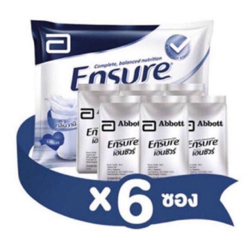 นมเอนชัวร์(Ensure)แบบถุงเติม2400กรัม