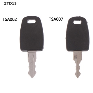 Ztd13 al TSA002 007 กระเป๋าใส่กุญแจ สําหรับกระเป๋าเดินทาง TSA Lock Key ZT