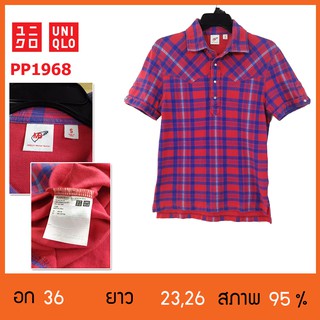 UNIQLO ?? PP1968 เสื้อมือสอง เสื้อโปโลมือสอง เสื้อผ้า แบรนด์ 2562