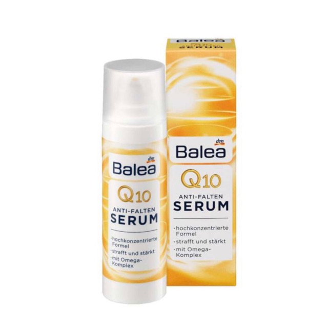 Balea Q10 Anti-Wrinkle Serum with Omega-complex 30ml. 🍋🍋🍋😊😆😊
