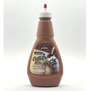 New Size Juniper coffee Topping 500 g.(จูนิเปอร์ กาแฟนม ท็อปปิ้ง 500 กรัม)**จำกัดการสั่งซื้อ 12 ขวด/ออเดอร์