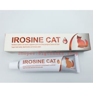 Irosine Cat ขนาด 30 กรัม หมดอายุ 17-May-23 เจลบำรุงเลือดสำหรับแมว