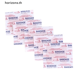 [horizons] ปูนปลาสเตอร์ปฐมพยาบาล กันน้ํา ป้องกันแบคทีเรีย 10 ชิ้น