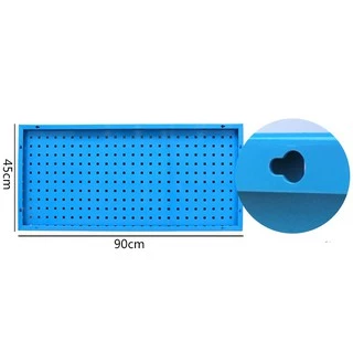 แผงเหล็ก แขวนเครื่องมือ ขนาด 900x450 มม. หนา 0.8 มม. PEGBOARD สินค้าในไทย