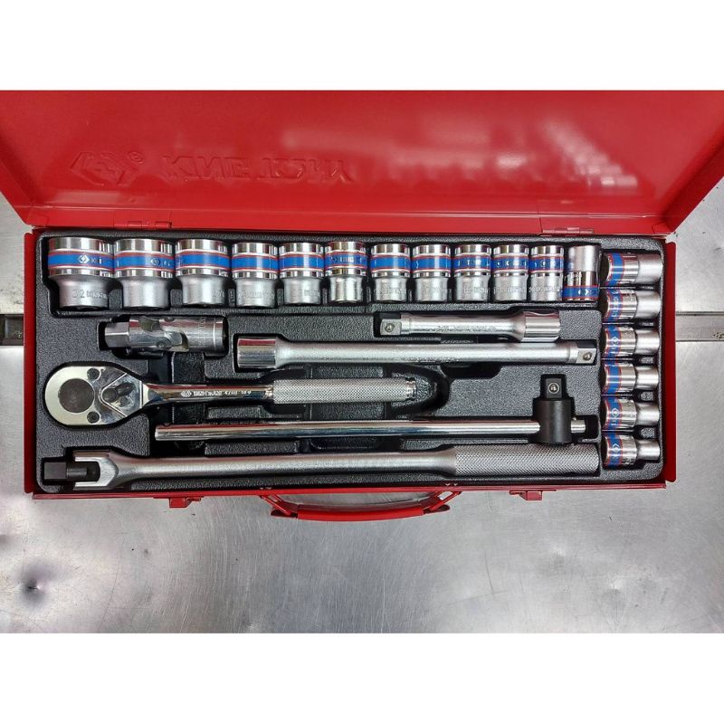 King Tony บล็อคชุดรู 4 หุน 24 ชิ้น King Tony รุ่น 4026MR(12เหลี่ยม)