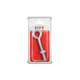 สกรูหัวห่วงตัวโอ 3/8" 1ตัว | FITT | 8855952026989 สกรู, น๊อต อุปกรณ์ยึดติด ต่อเติมซ่อมแซมบ้าน สกรูหัวห่วงตัวโอ 3/8" 1ตัว