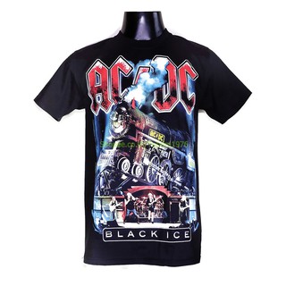 เสื้อยืดผ้าฝ้ายเสื้อวง Ac/Dc เสื้อยืดแฟชั่นวงดนตรี เสื้อวินเทจ acdc เอซี/ดีซี ADC1269L XL  XXL 3XL