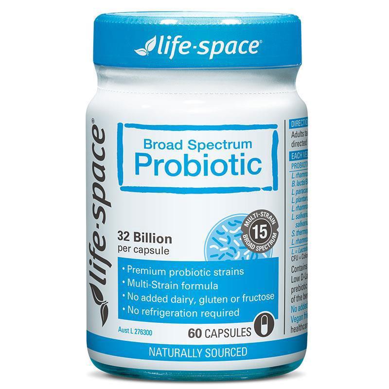 Life Space วิตามิน อาหารเวริม Broad Spectrum Probiotic 60 แคปซูล