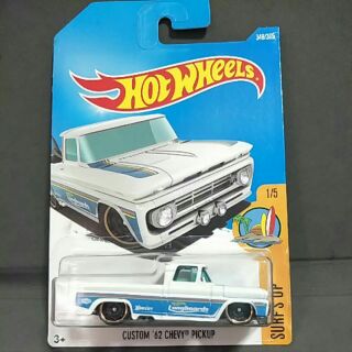 รถเหล็ก Hot wheels CUSTOM 62 CHEVY PICKUP (ib0504)