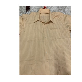 เสื้อแขนสั้นผู้ชาย มือ 2 FAIR FIELD size XL สีโอรสน้ำ