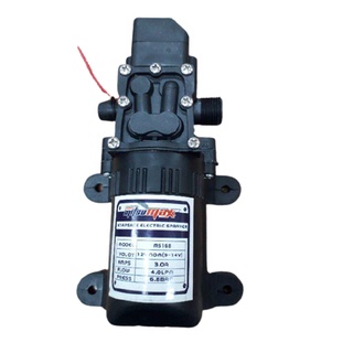 MITSUMAX มอเตอร์พ่นยา ปั้ม DC 12V แรงดัน 6.8 บาร์​ สำหรับถังพ่นยาแบตเตอรี่ 16 ลิตร 20 ลิตร มอเตอพ่นยา พ่นยา แบตเตอรี่