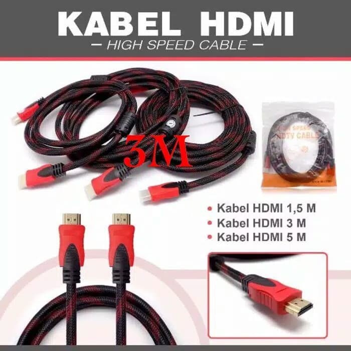 สาย HDMI - 1.5M Fiber Net HDMI เป ็ น HDMI 1080P V1.4 HQ