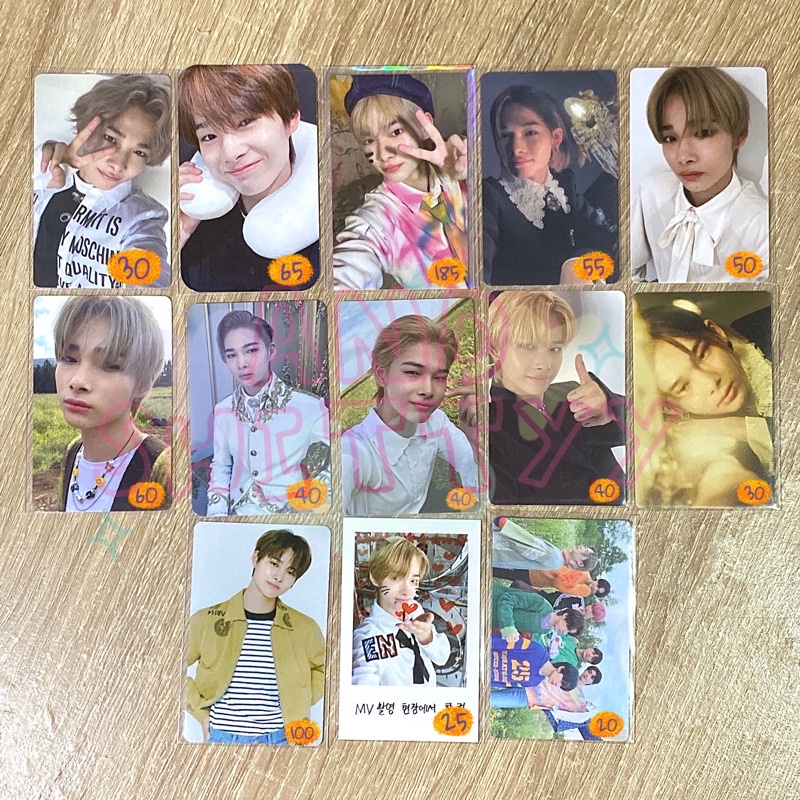 SPC Ni-ki photocard pc hype selca หมอนคอนิ้วหัวแม่มือ niniv enniversary lucky draw ld คลื่นเสียงมิติ