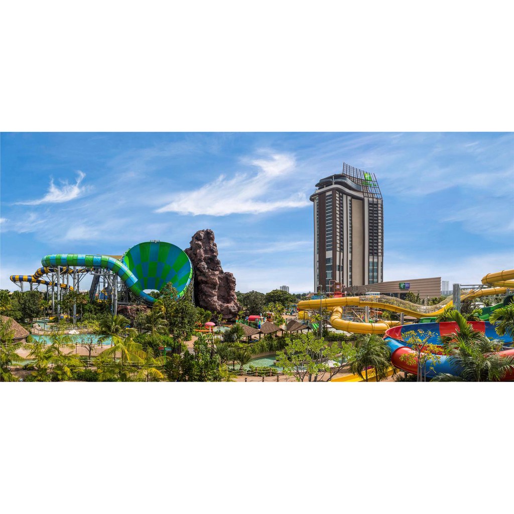 Voucher : Holiday Inn Vana Nava พร้อมอาหารเช้า 2 ท่าน และฟรีเด็กอายุไม่เกิน 12 ปี 2 ท่าน ( เข้าสวนน้