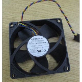 ใหม่ พัดลมระบายความร้อน CPU สําหรับ DELL OptiPlex990 725Y7 FOXCONN PVA080F12H 8020 12V 0.36A