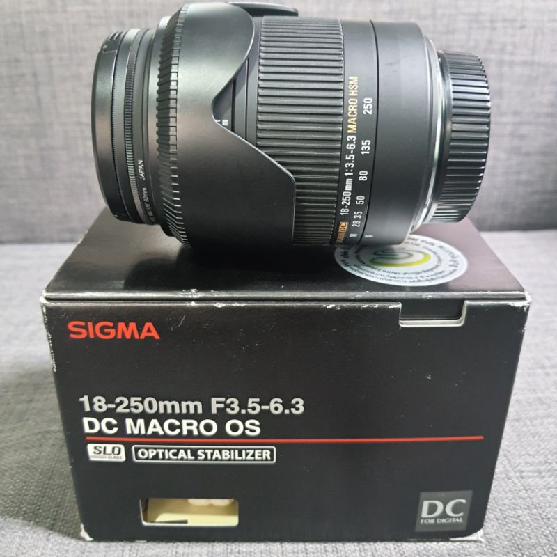 เลนส์ SIGMA 18-250mm f/3.5-6.3 DC MACRO OS HSM for Nikon