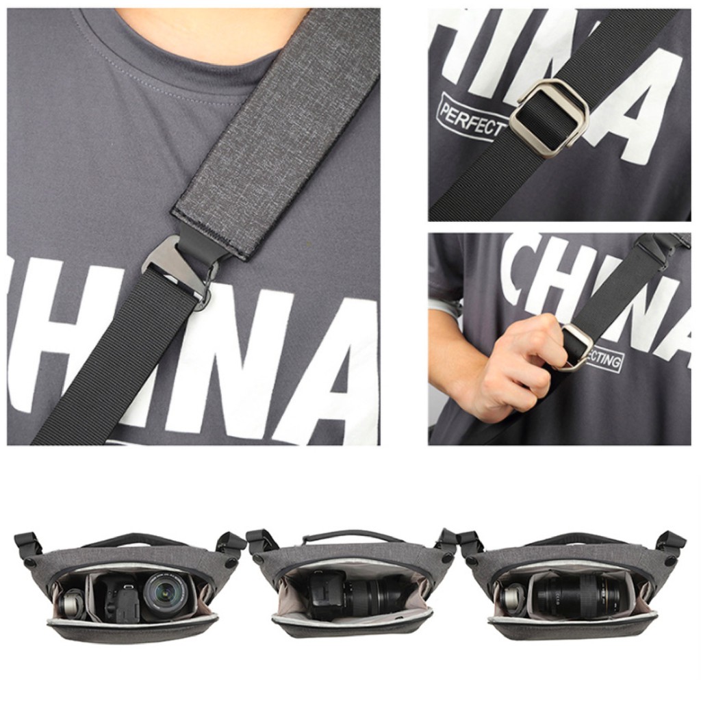 (พร้อมส่ง) กระเป๋ากล้อง Camera Bag Xiu Jian Everyday sling V2 3L/6L/10L Peak design