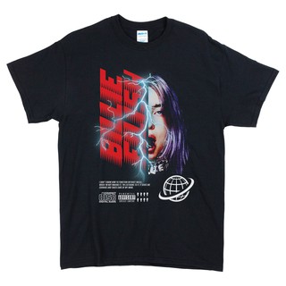 Tshirtคอลูกเรือcrew neckBillie Eilish Music T-Shirt - Best Of Merch / Unisex / / Billie Eilish T-Shirt / Billie Eilish T