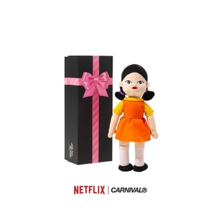 (พร้อมส่ง ของแท้ 100%) CARNIVAL X NETFLIX SQUID GAME COLLECTIBLE PLUSH TOY + SPECIAL PACKAGE