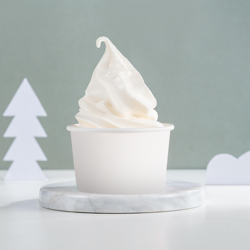 Paper Cups Ice Cream Bowl Snack Bowls Disposable Dessert Treat ...