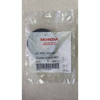 ซิลข้อเหวี่ยงซ้าย HONDA CLICK125I/PCX  91202-KWN-901(26-45-6) แท้ๆ-ศูนย์