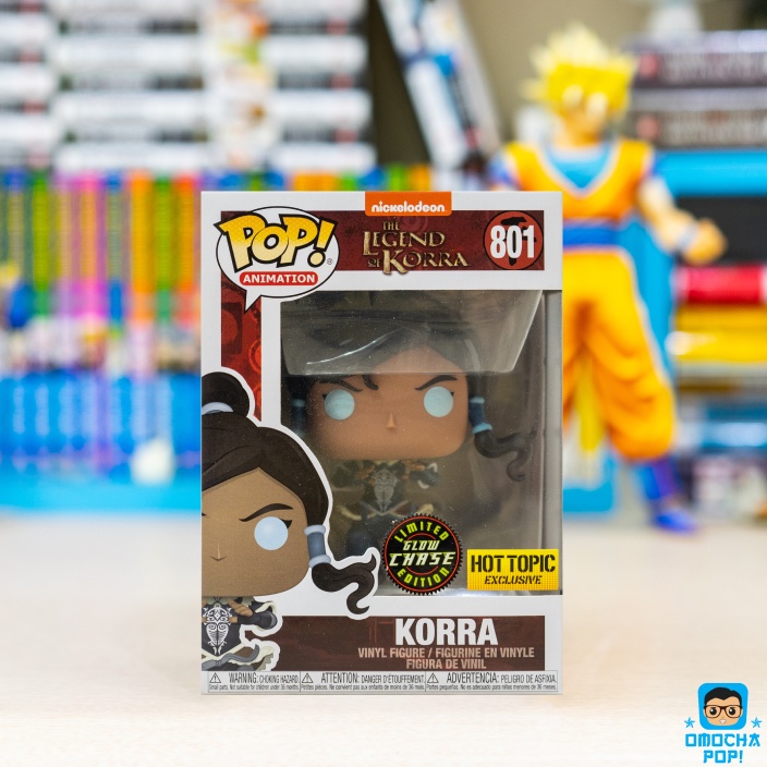 Funko Pop Animation ของแท้ Legend of Korra - Korra (Glow in The Dark ) Hot Topic Exclusive limited e