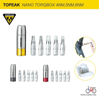 เครื่องมือนาโนท๊อกซ์ แรงบิด 4,5,6Nm TOPEAK NANO TORQBOX 4,5,6NM TOOL